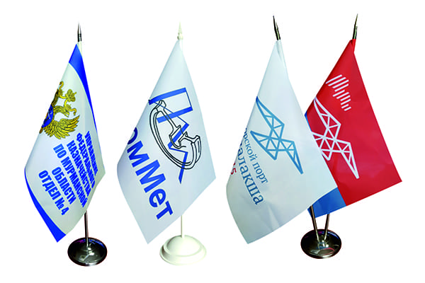 настольный флаг санкт-петербурга